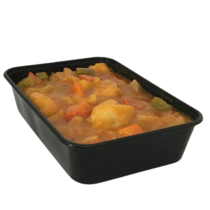 Krokante kip in zoetzure saus